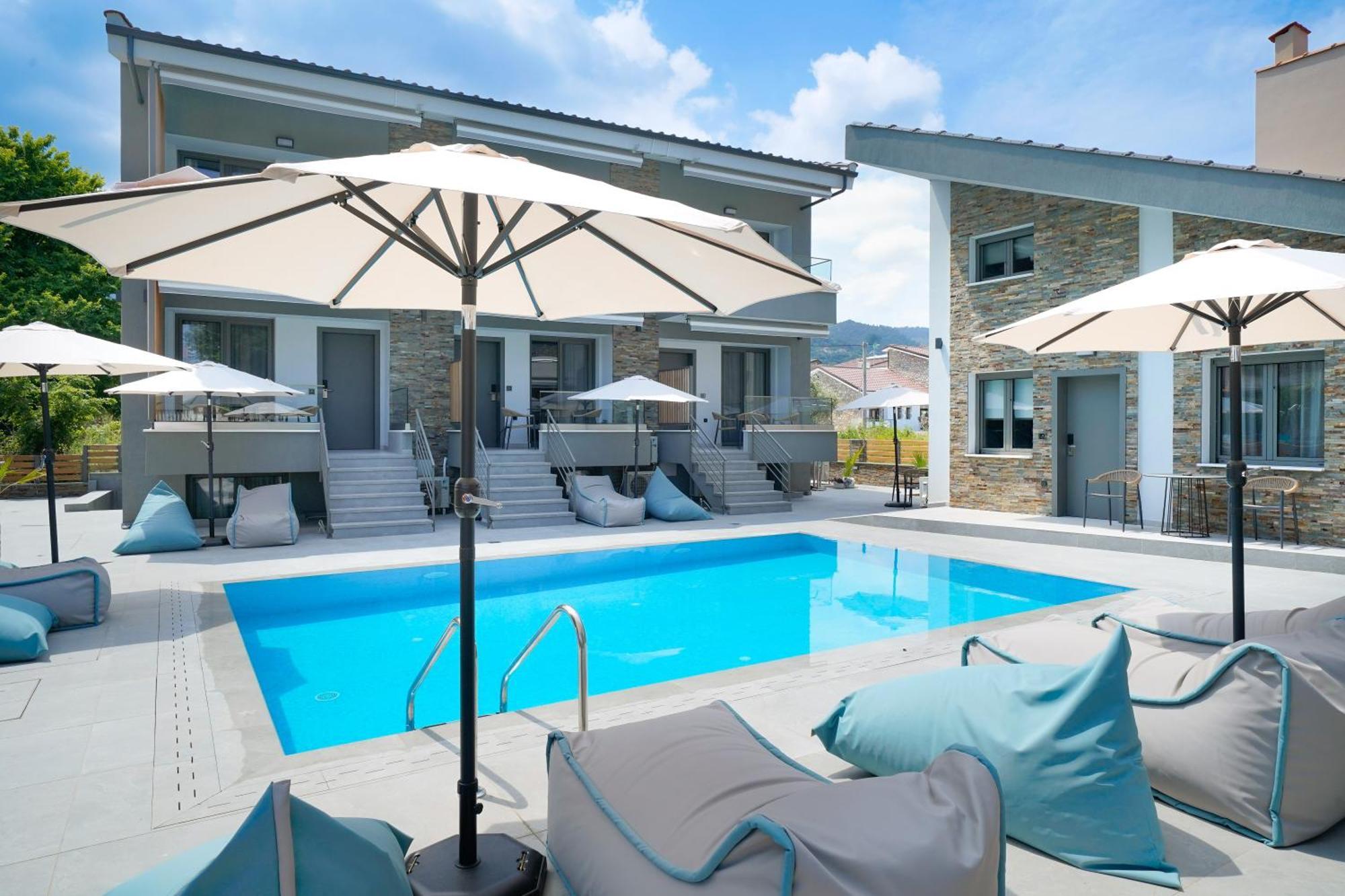 Aerino Luxury Villas Chrysi Ammoudia Exterior foto