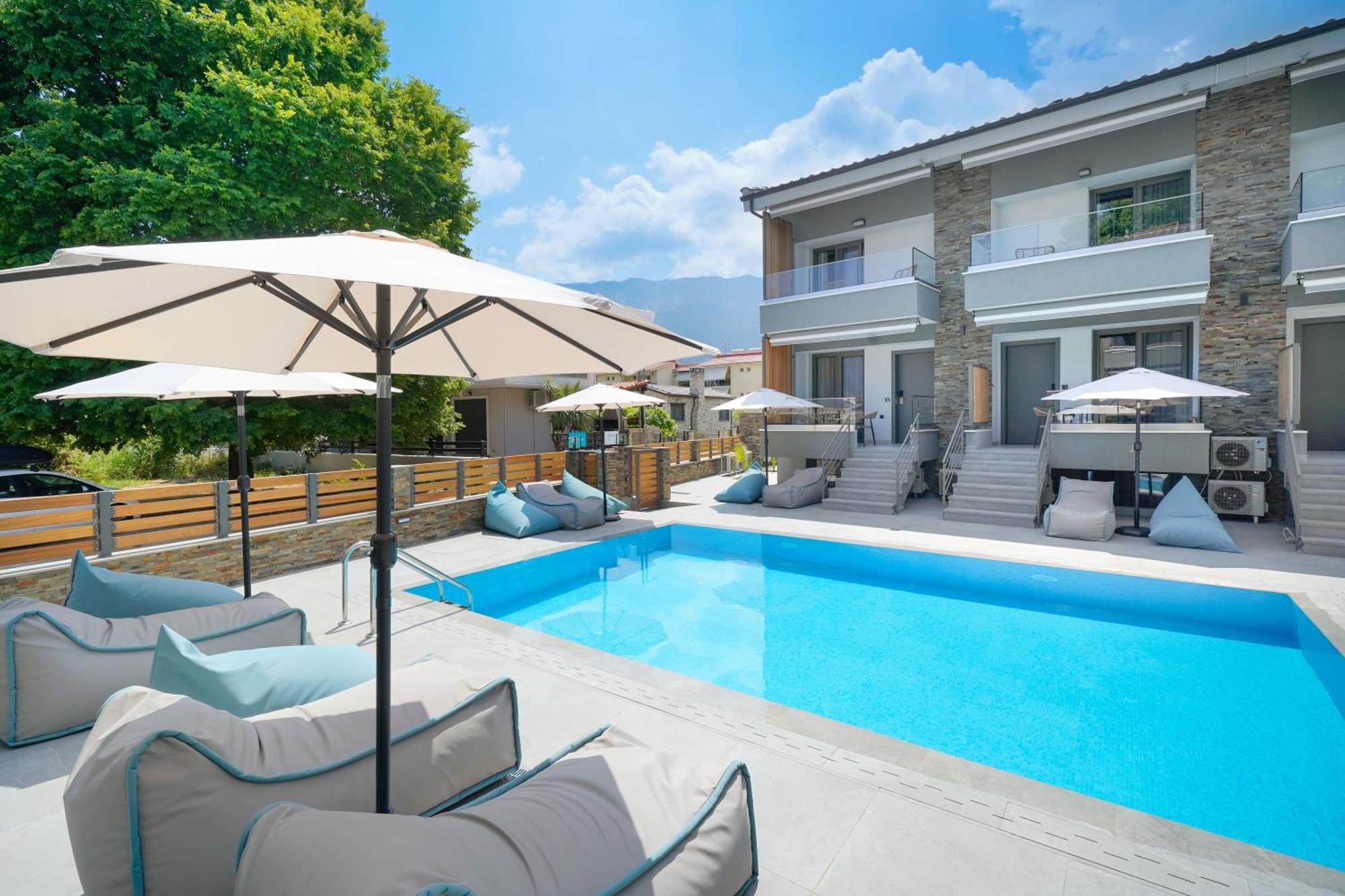 Aerino Luxury Villas Chrysi Ammoudia Exterior foto
