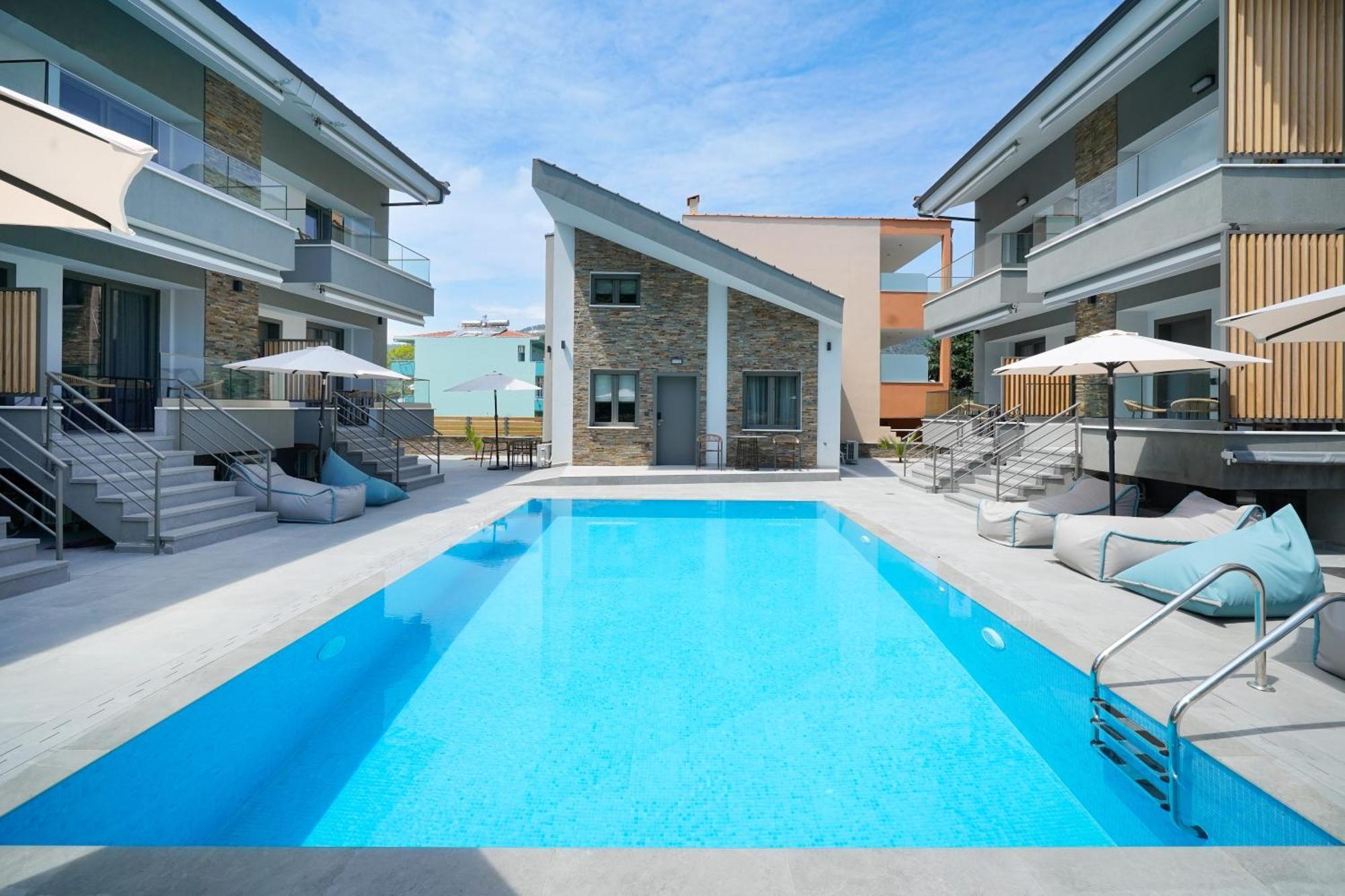 Aerino Luxury Villas Chrysi Ammoudia Exterior foto